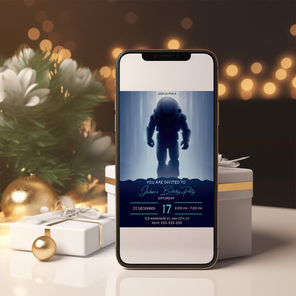 Buzz Lightyear Birthday Invitation Template - CreativeRino