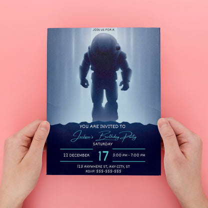 Buzz Lightyear Birthday Invitation Template - CreativeRino