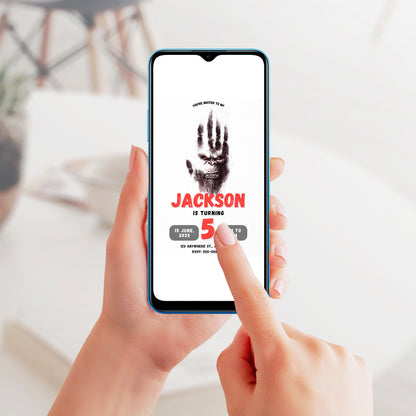 King Kong Birthday Invitation Template - CreativeRino