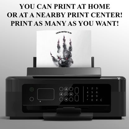 Godzilla Birthday Invitation Template - CreativeRino