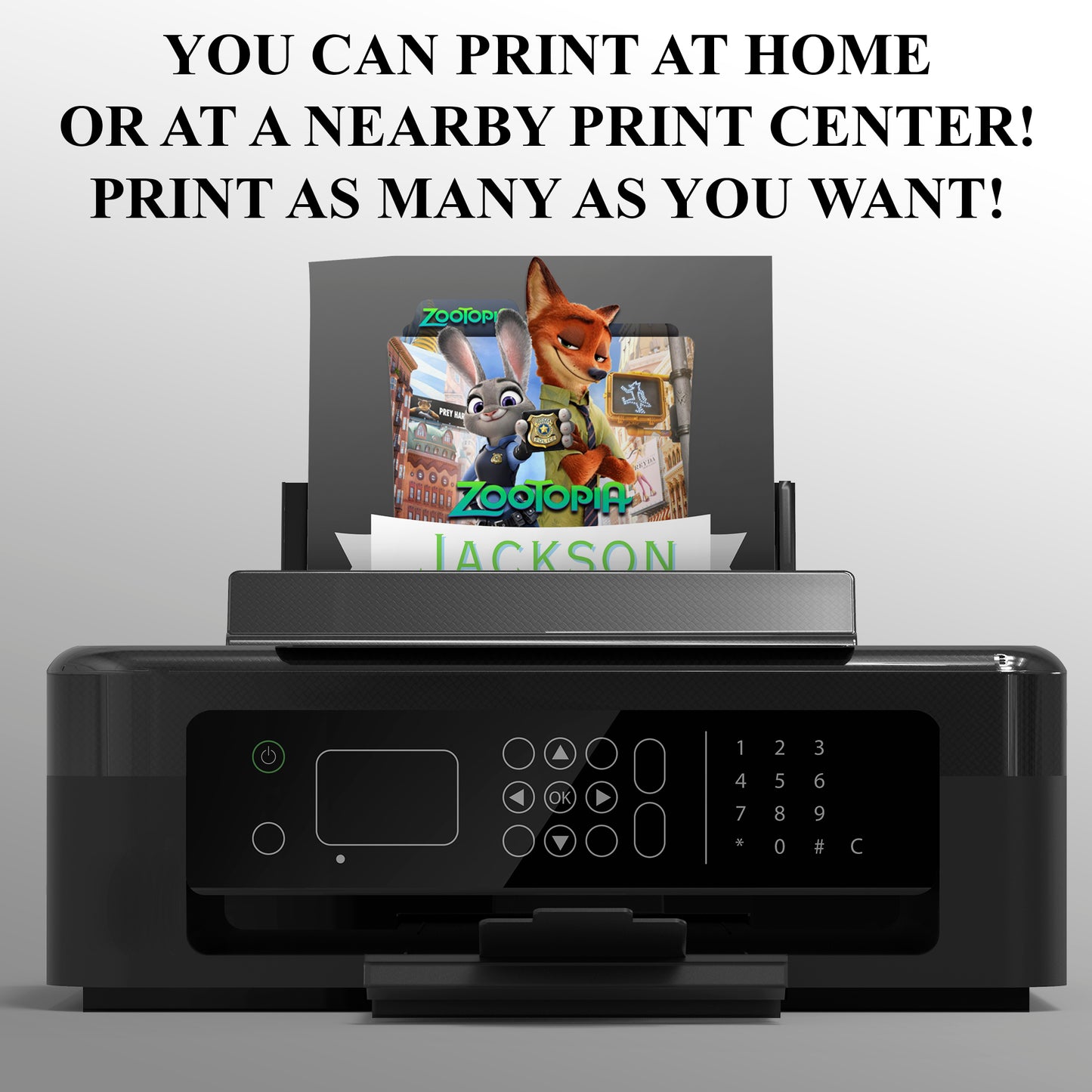 Zootopia Birthday Invitations Kids Love - CreativeRino