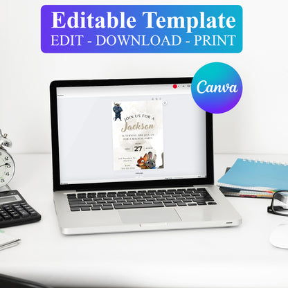 Zootopia Birthday Party Invitations Here - CreativeRino