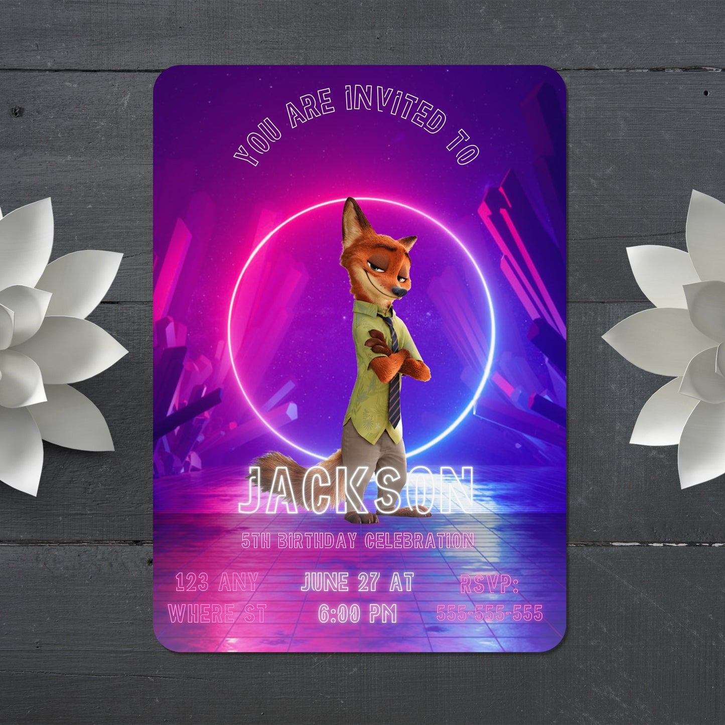 Zootopia 2 Birthday Invitations Just Dropped - CreativeRino