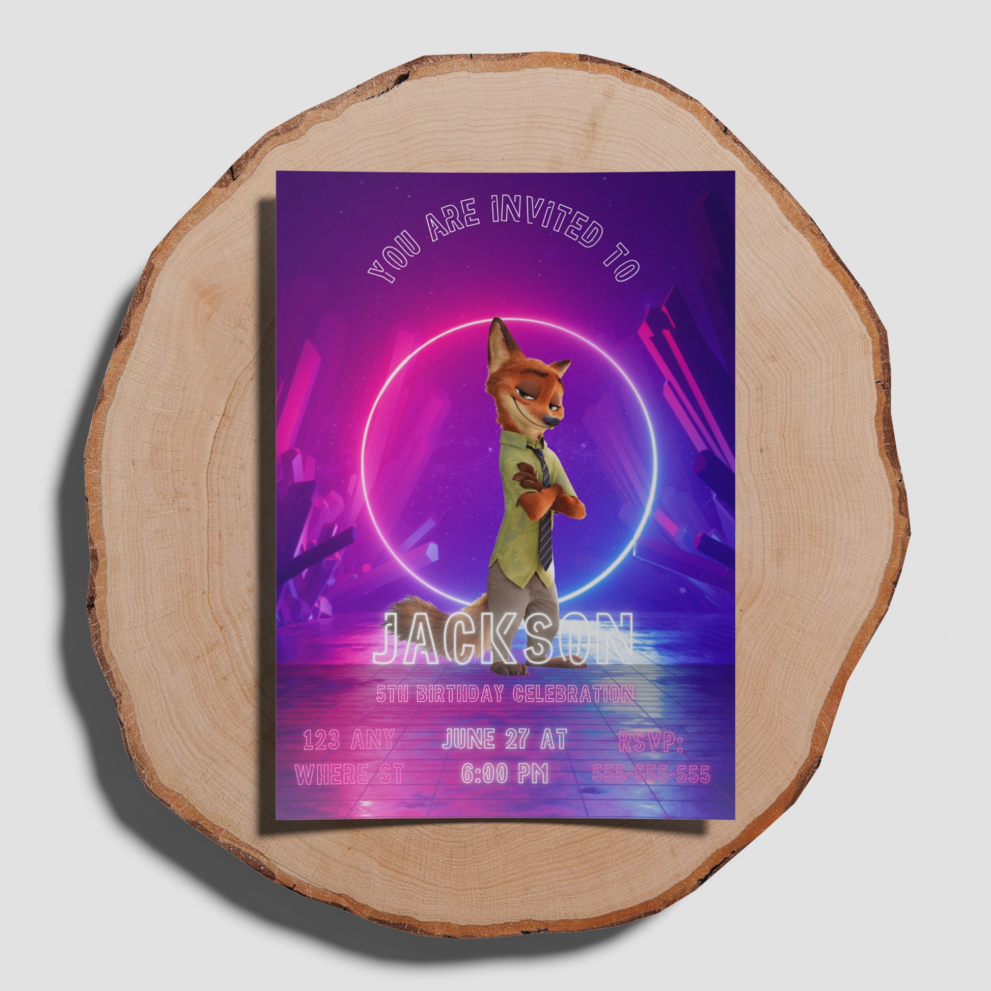 Zootopia 2 Birthday Invitations Just Dropped - CreativeRino