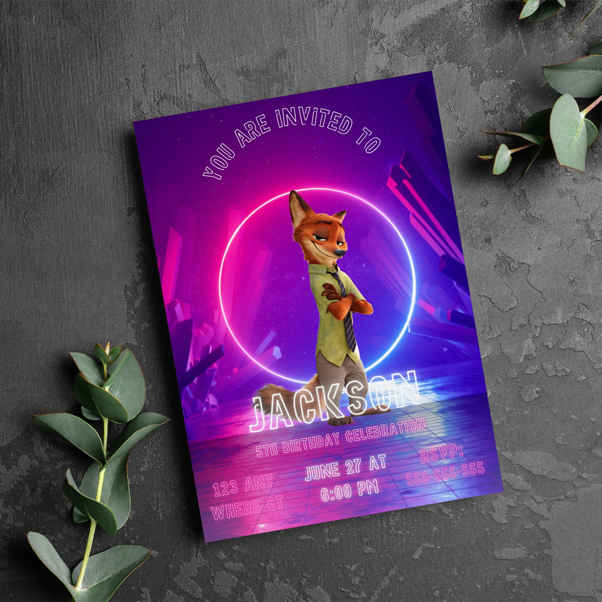 Zootopia 2 Birthday Invitations Just Dropped - CreativeRino