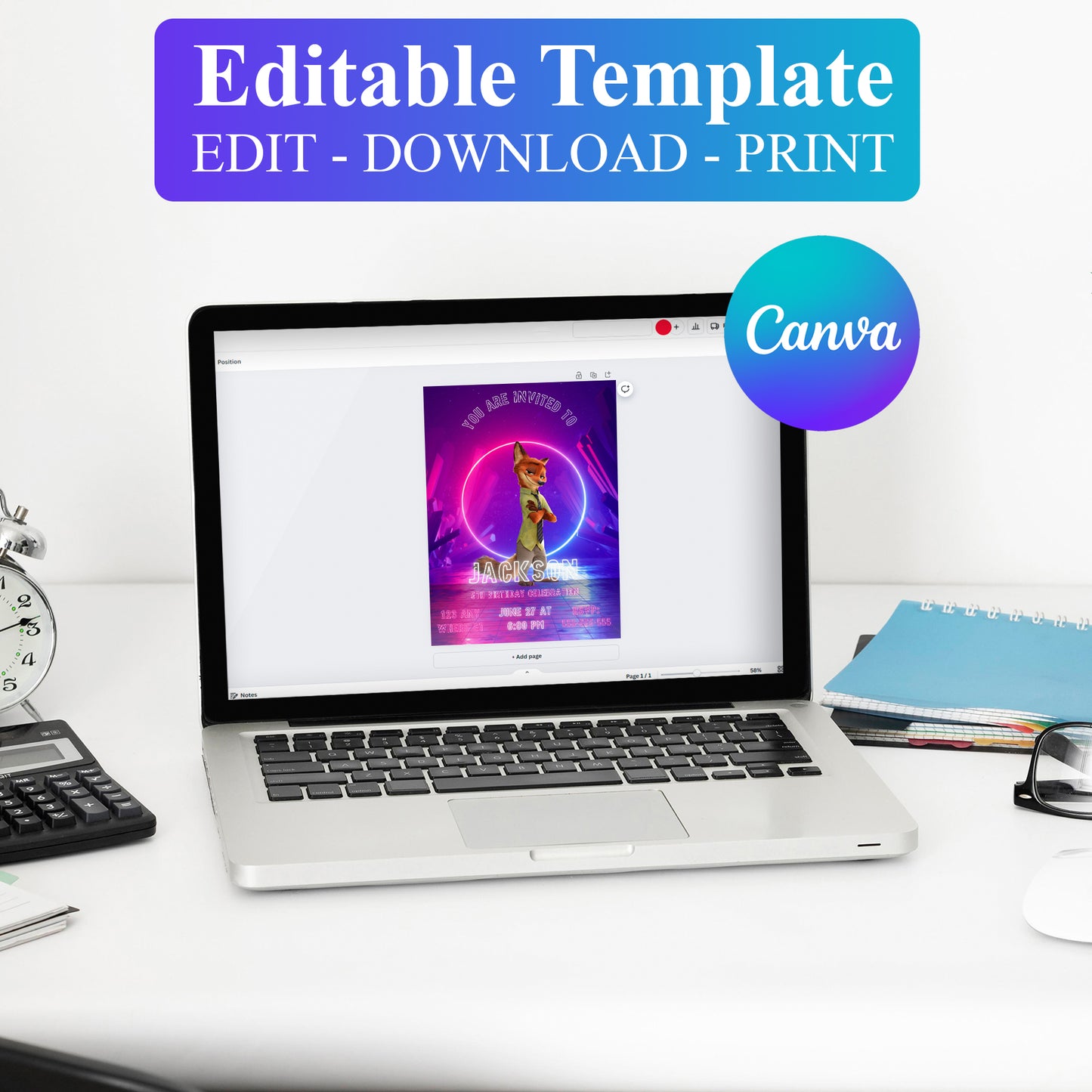 Zootopia 2 Birthday Invitations Just Dropped - CreativeRino