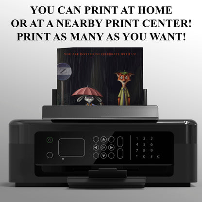 Adorable Zootopia 2 Invitations Online - CreativeRino