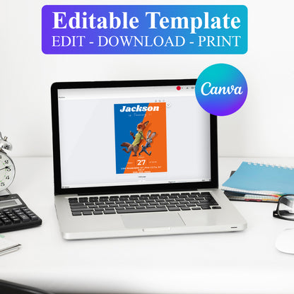 Zootopia 2 Birthday Party Invitations WOW - CreativeRino