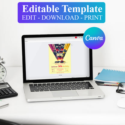 Transformers One Birthday Invitation Template - CreativeRino