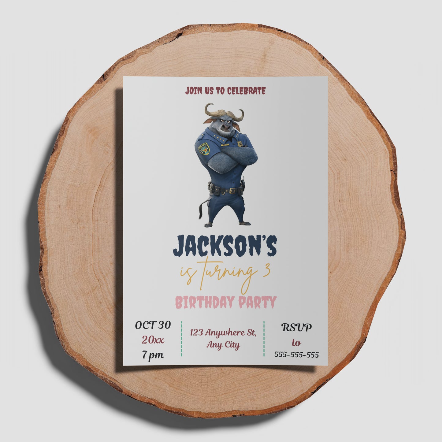 Plan Fun with Zootopia 2 Party Invitations - CreativeRino