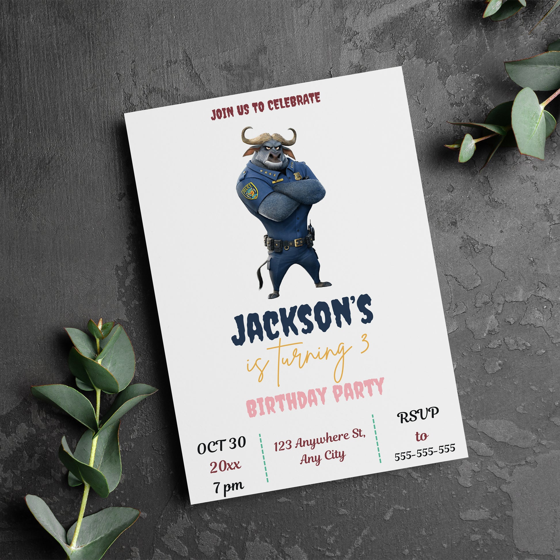 Plan Fun with Zootopia 2 Party Invitations - CreativeRino