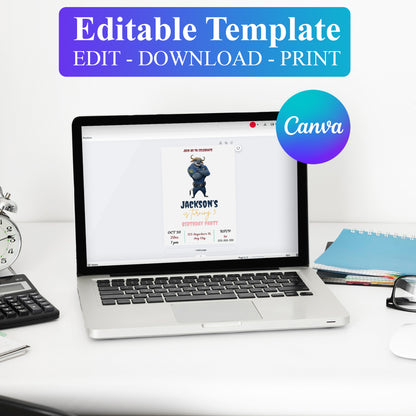 Plan Fun with Zootopia 2 Party Invitations - CreativeRino