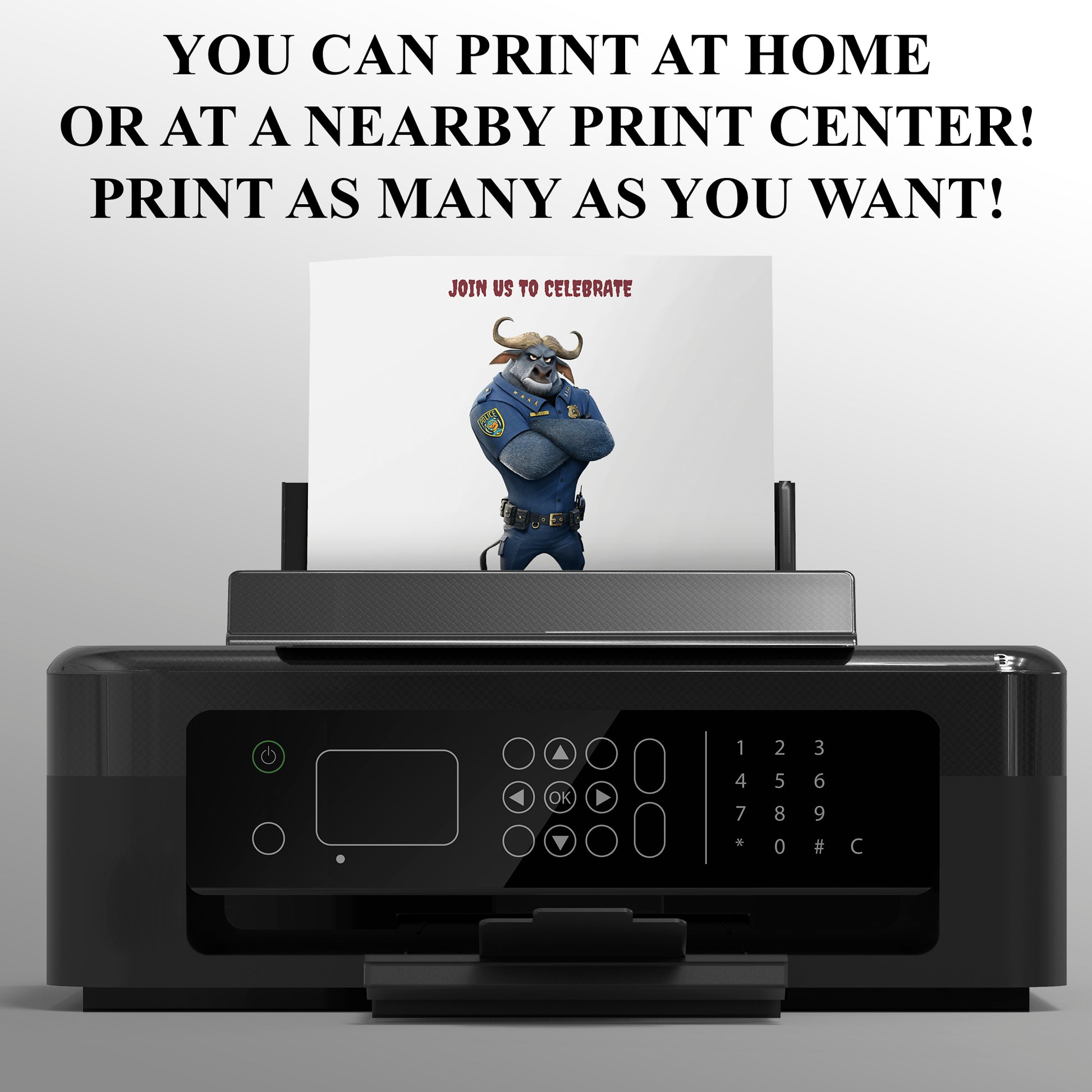 Plan Fun with Zootopia 2 Party Invitations - CreativeRino