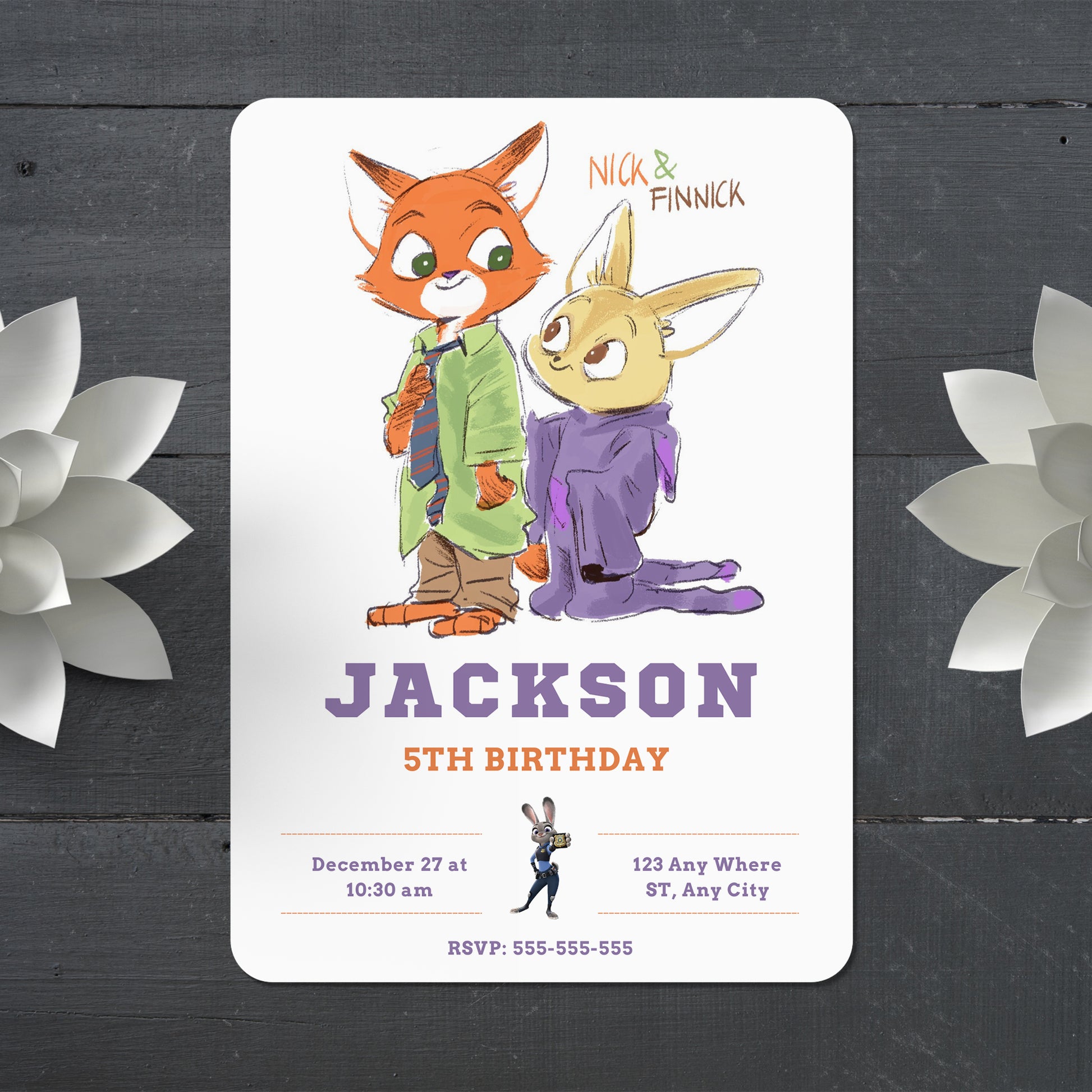 Create Joy with Zootopia 2 Invitations - CreativeRino