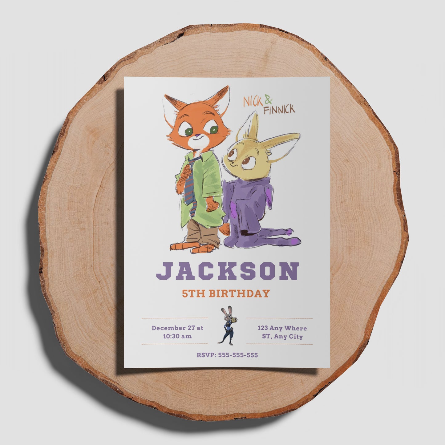 Create Joy with Zootopia 2 Invitations - CreativeRino