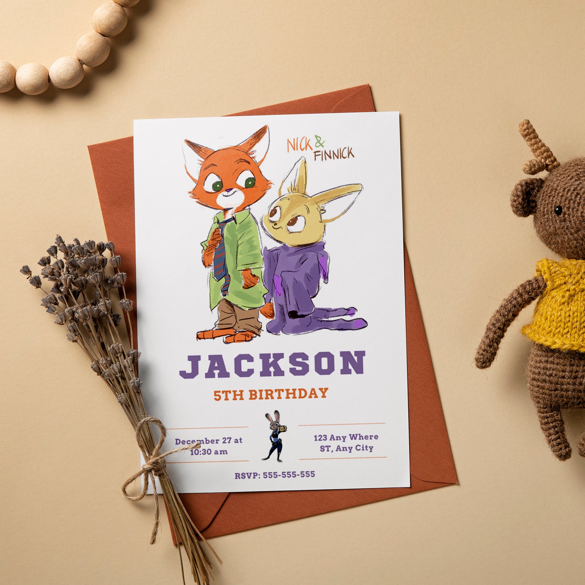 Create Joy with Zootopia 2 Invitations - CreativeRino