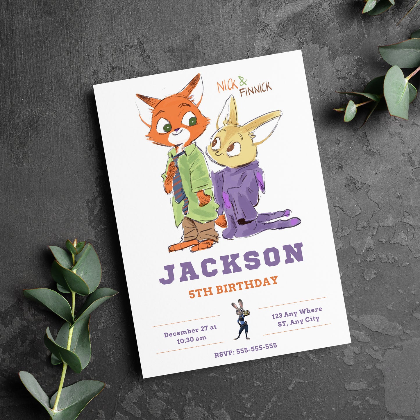 Create Joy with Zootopia 2 Invitations - CreativeRino