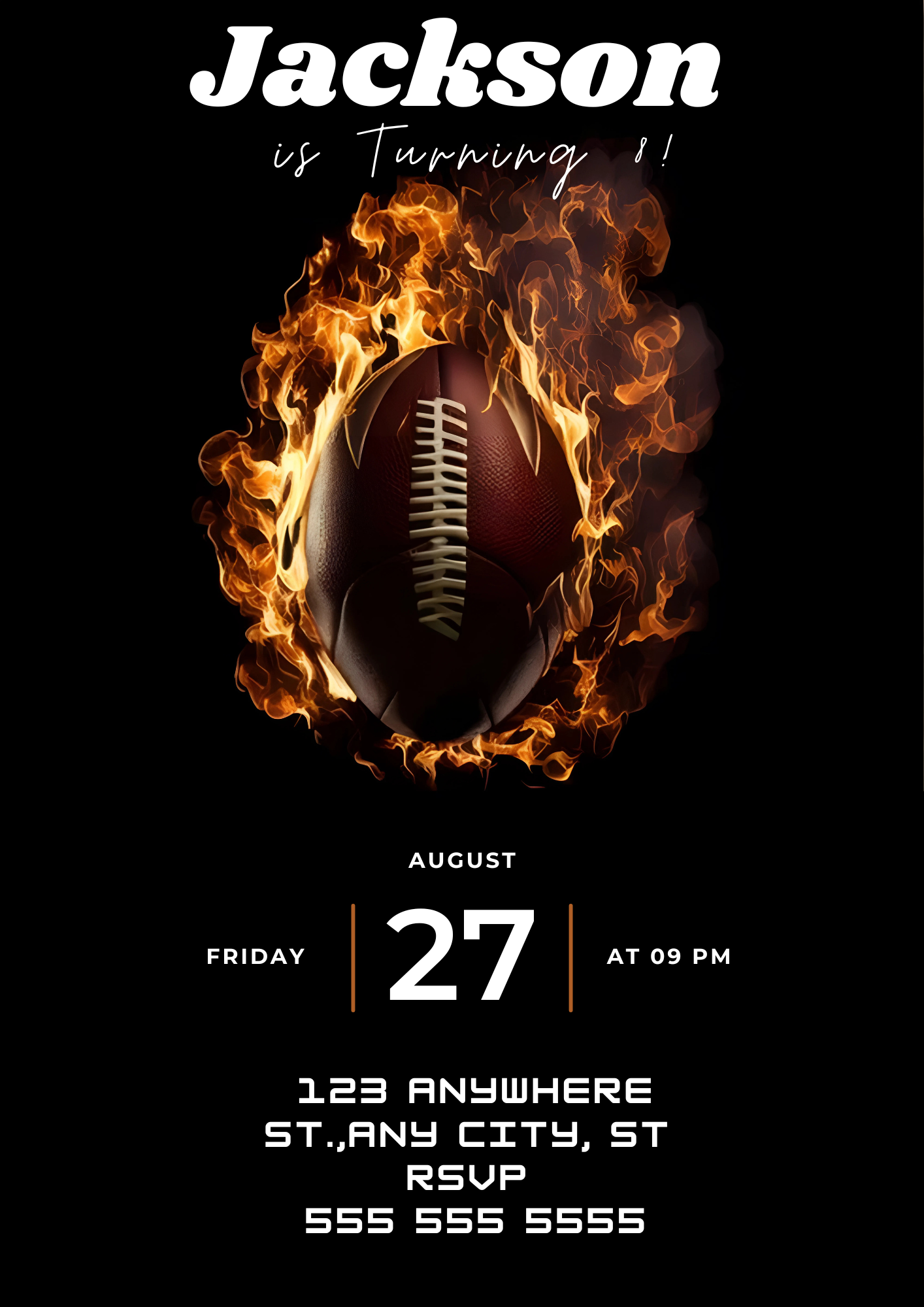 Pittsburgh Steelers Birthday Invitations - CreativeRino