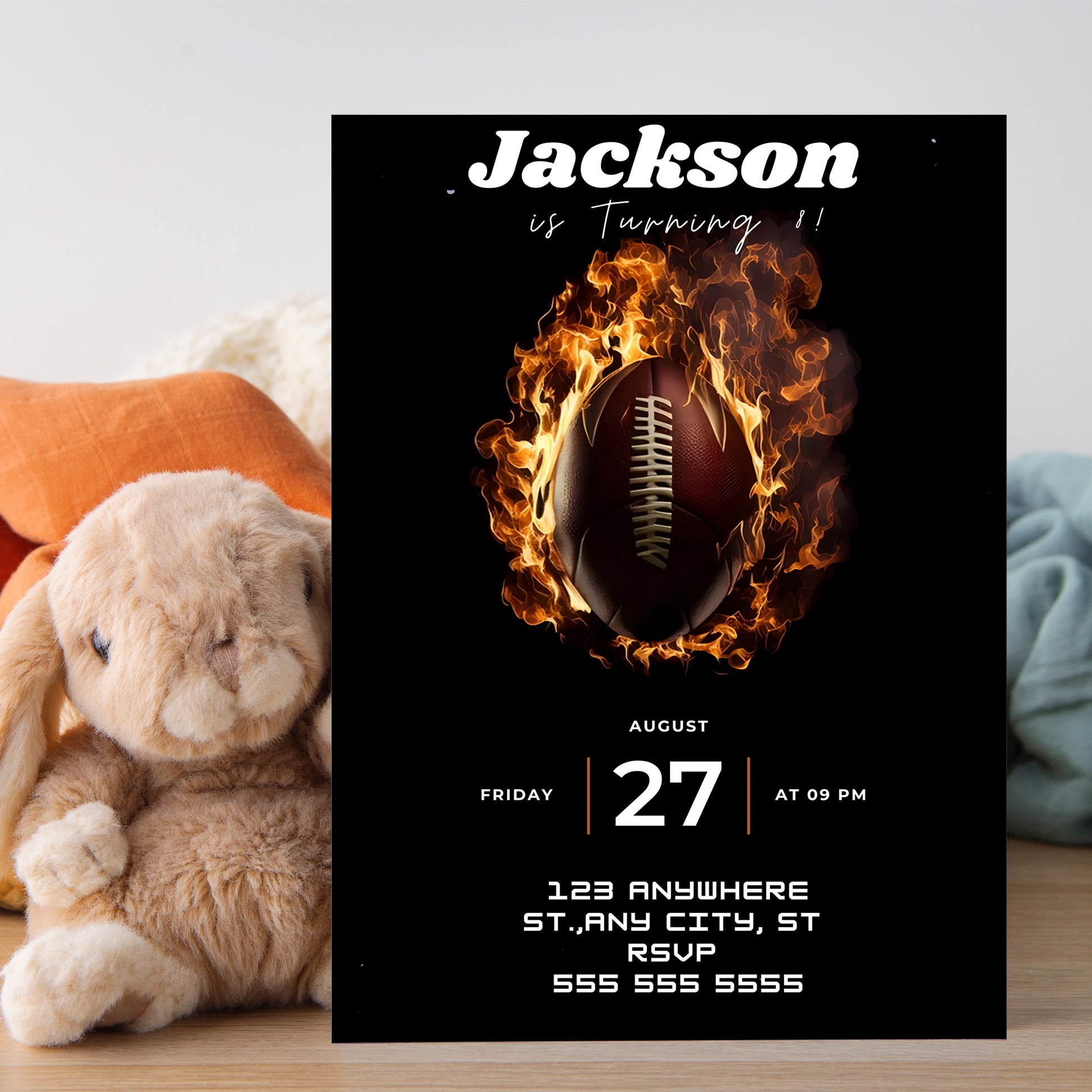 Pittsburgh Steelers Birthday Invitations - CreativeRino