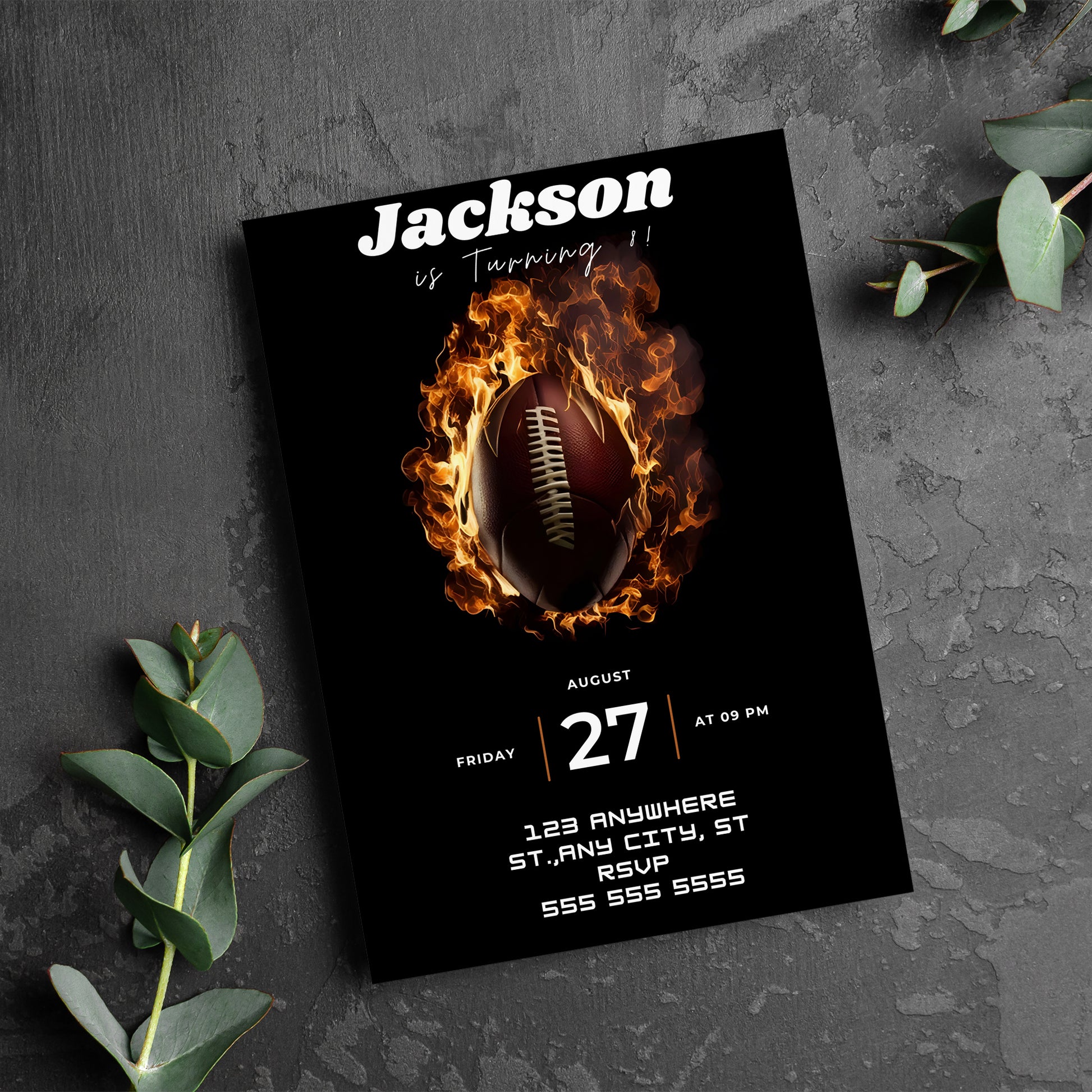Pittsburgh Steelers Birthday Invitations - CreativeRino