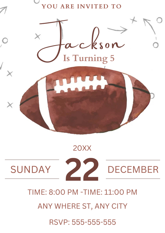 Pittsburgh Steelers Party Invitations - CreativeRino