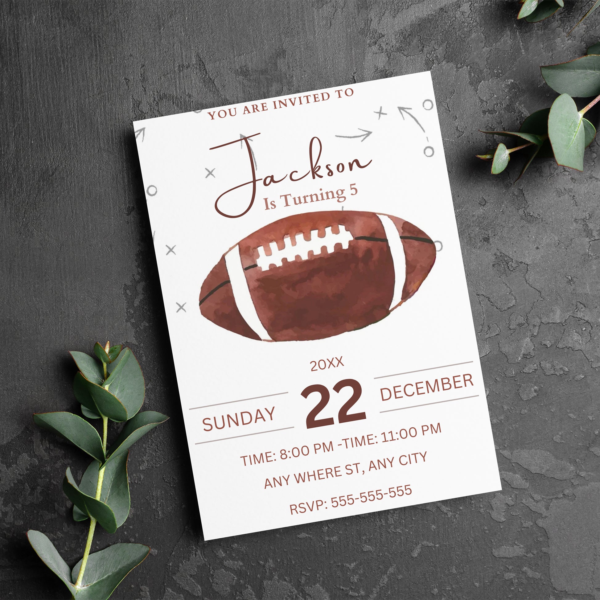 Pittsburgh Steelers Party Invitations - CreativeRino