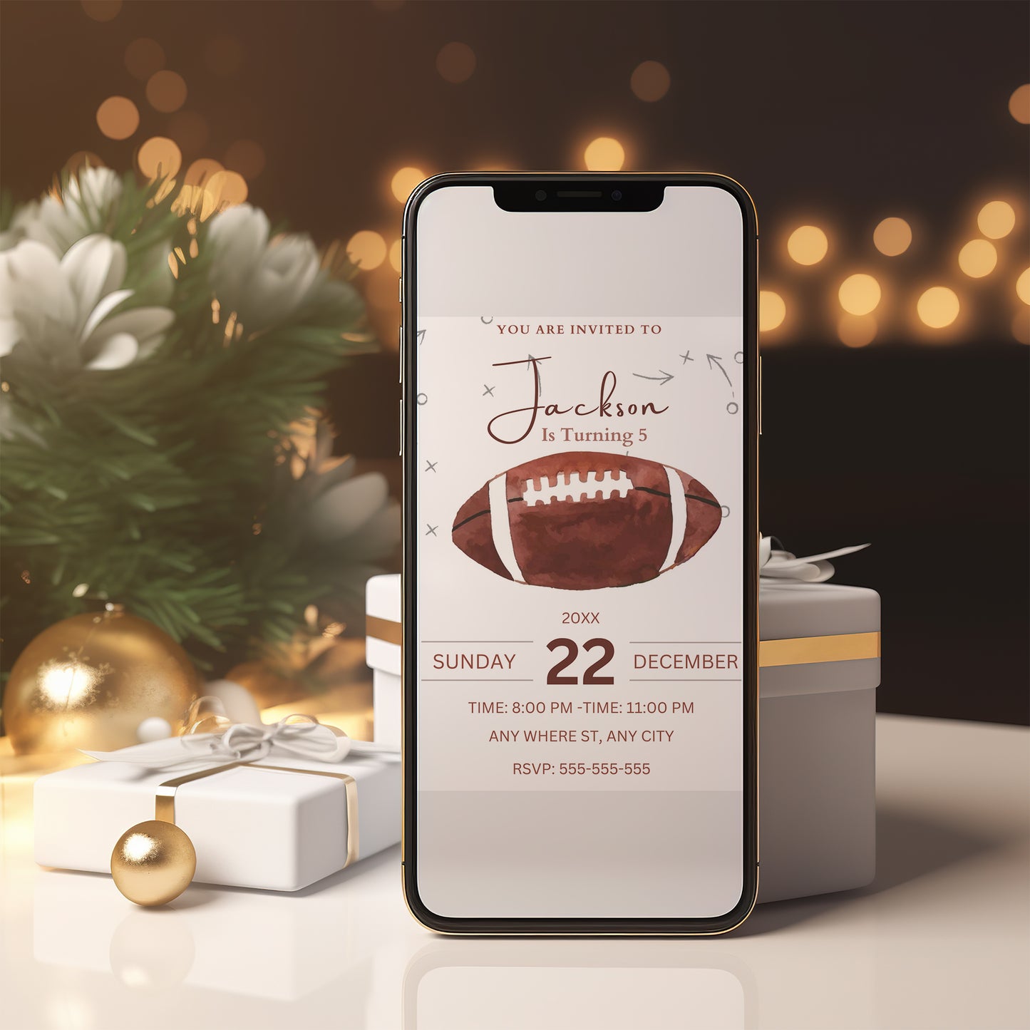 Pittsburgh Steelers Party Invitations - CreativeRino