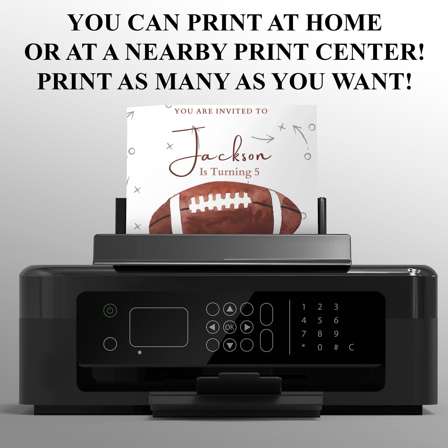 Pittsburgh Steelers Party Invitations - CreativeRino