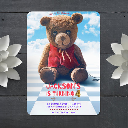 Imaginary Birthday Invitation Template - CreativeRino