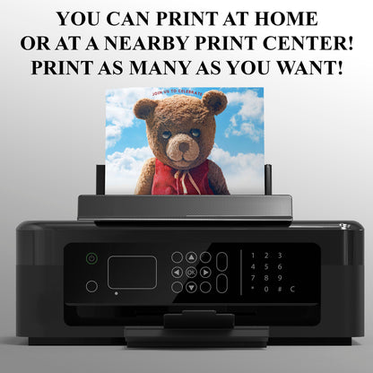 Imaginary Birthday Invitation Template - CreativeRino