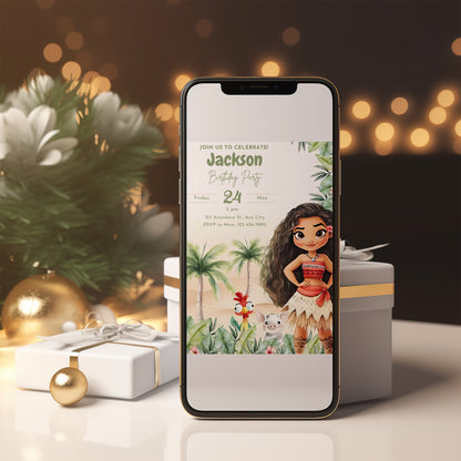 Hei Hei Birthday Party Invitations - CreativeRino