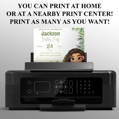 Hei Hei Birthday Party Invitations - CreativeRino