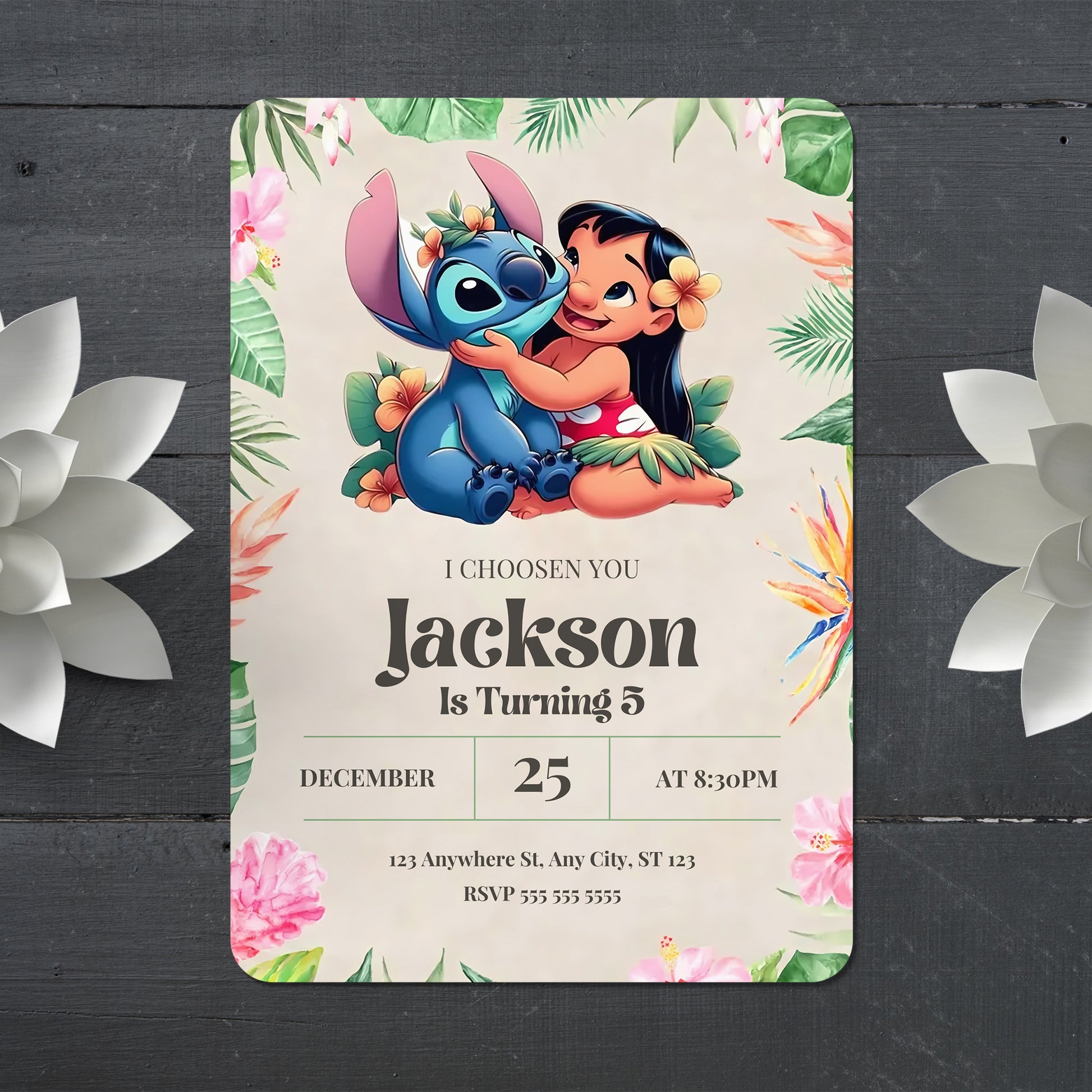 Lilo And Stitch Invites - CreativeRino