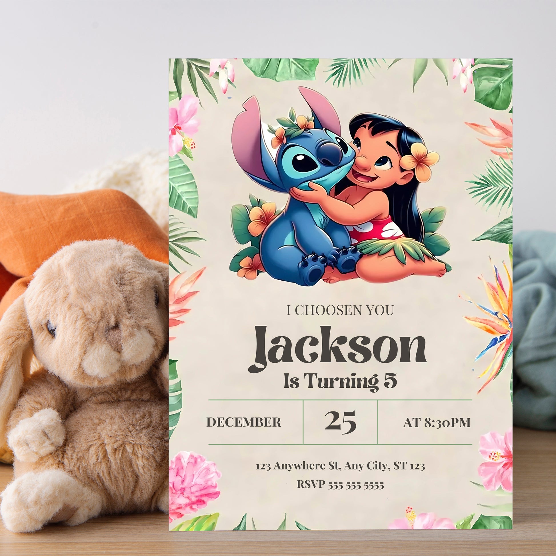 Lilo And Stitch Invites - CreativeRino