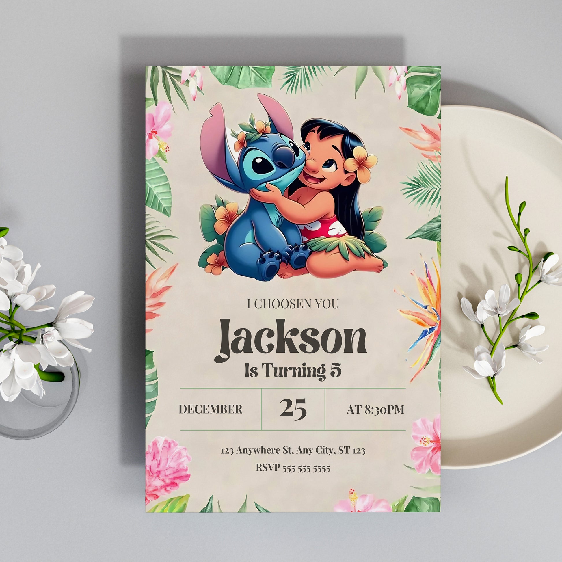 Lilo And Stitch Invites - CreativeRino