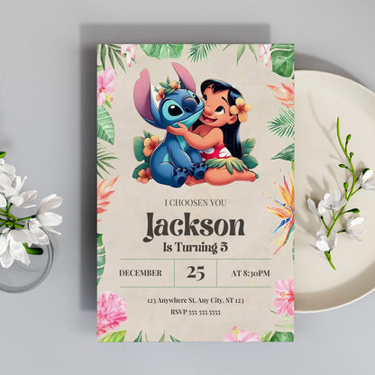 Lilo And Stitch Invites - CreativeRino