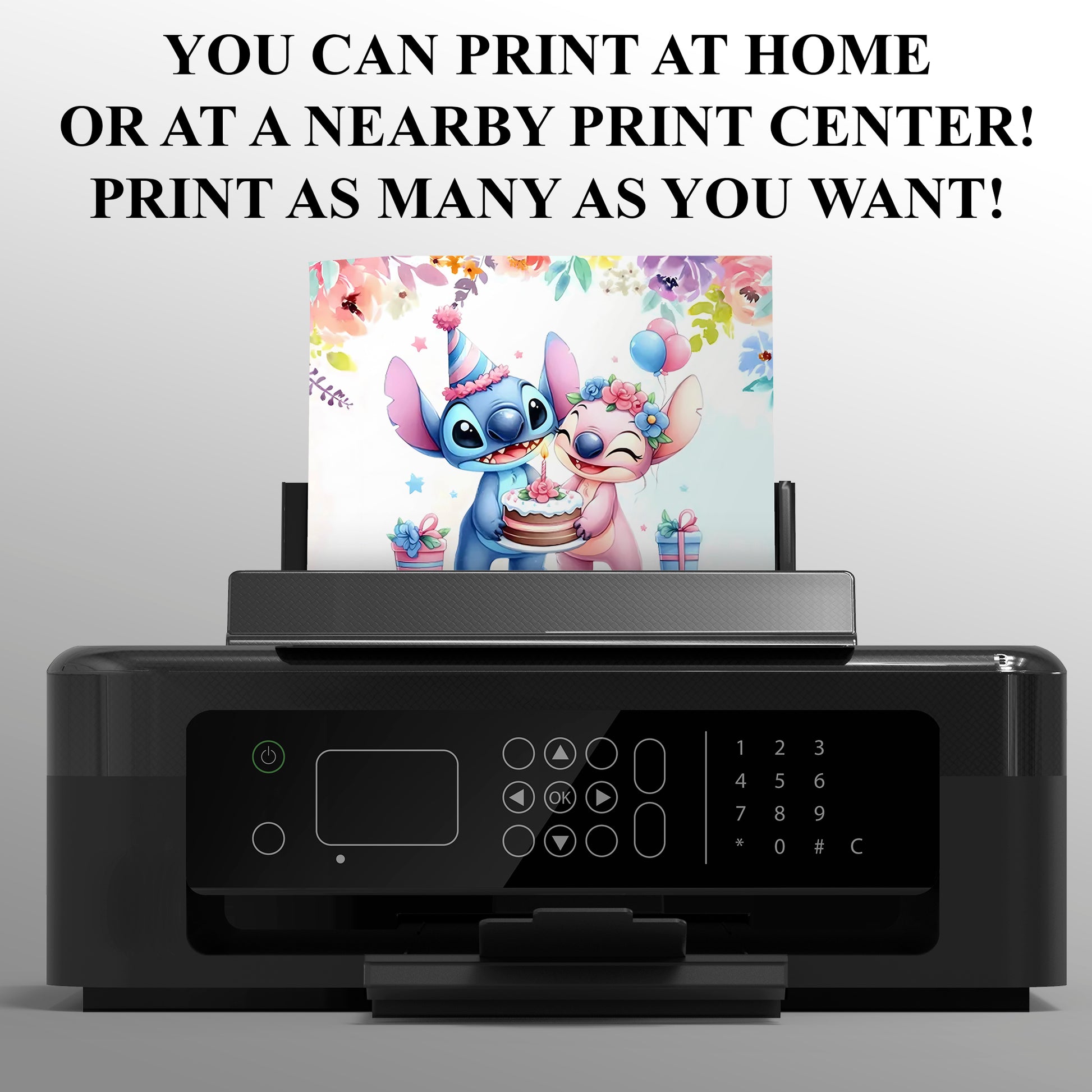Lilo And Stitch Birthday Party Invitations - CreativeRino