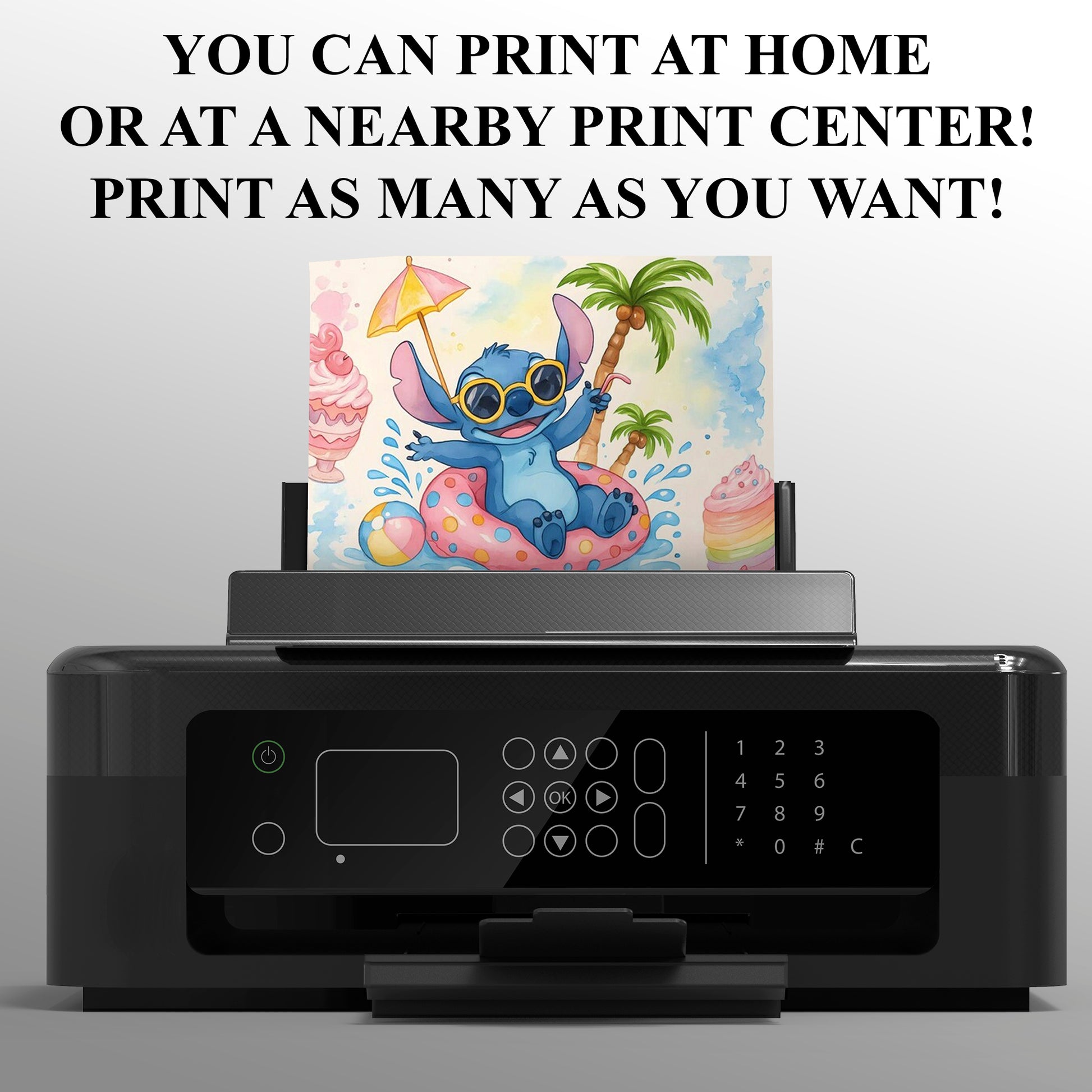 Lilo And Stitch Digital Invitation - CreativeRino