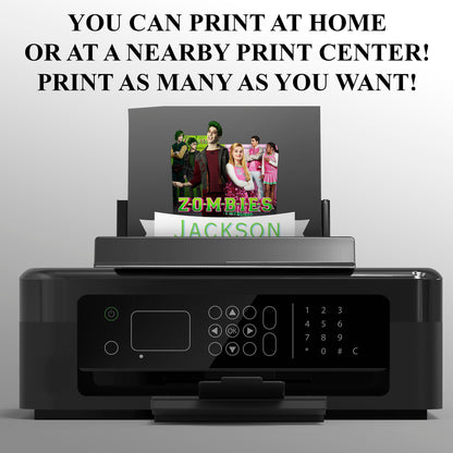 Disney Zombies Birthday Invitations - CreativeRino
