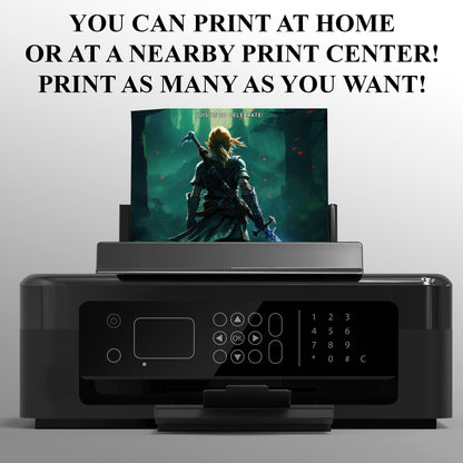 Zelda Birthday Invitation Template - CreativeRino