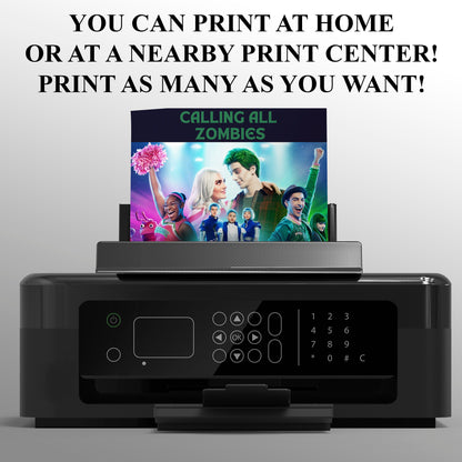 Disney Zombies Invitations - CreativeRino