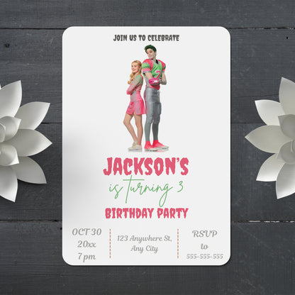Disney Zombies Party Invitations - CreativeRino