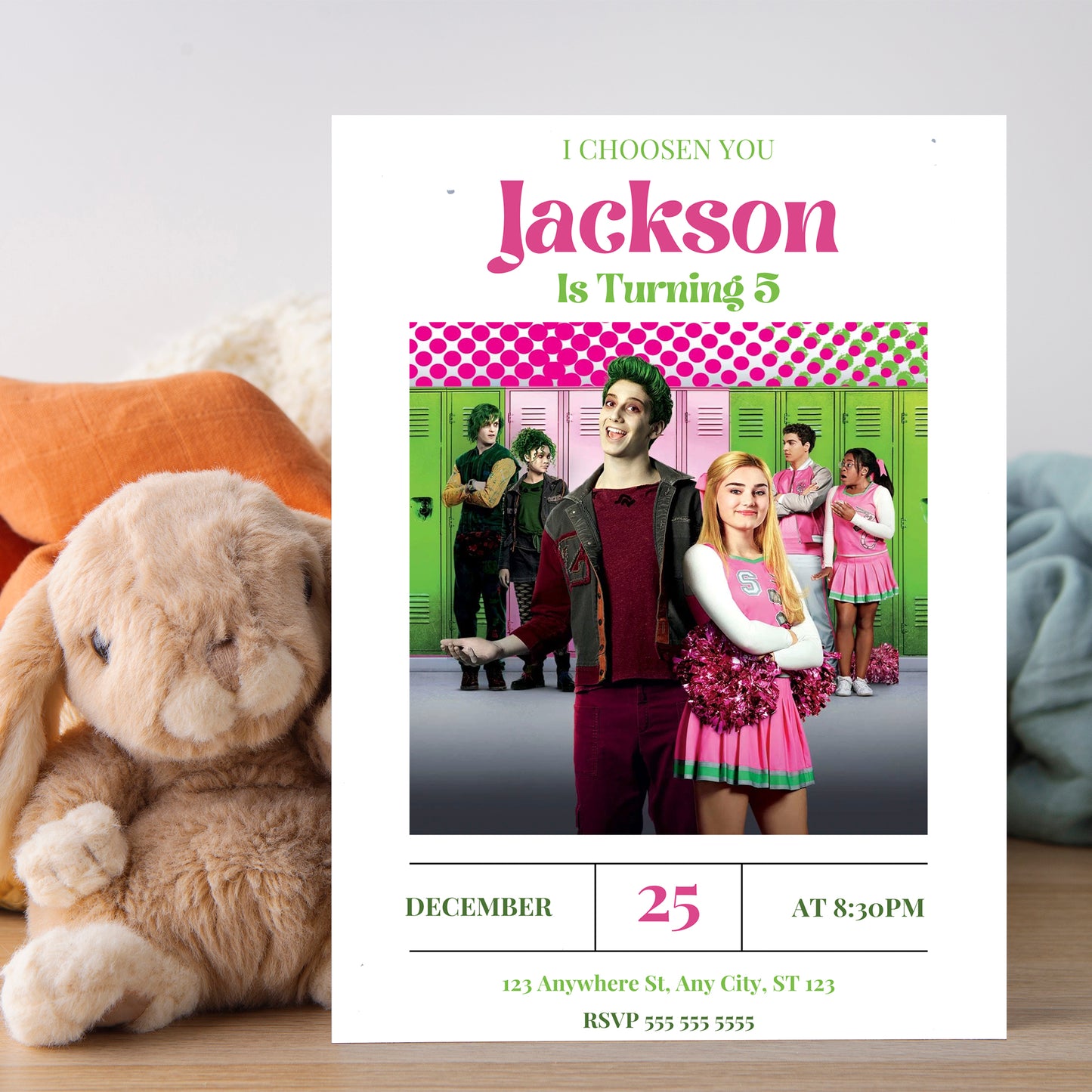 Disney Zombie Birthday Party Invitations - CreativeRino