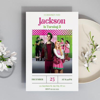 Disney Zombie Birthday Party Invitations - CreativeRino