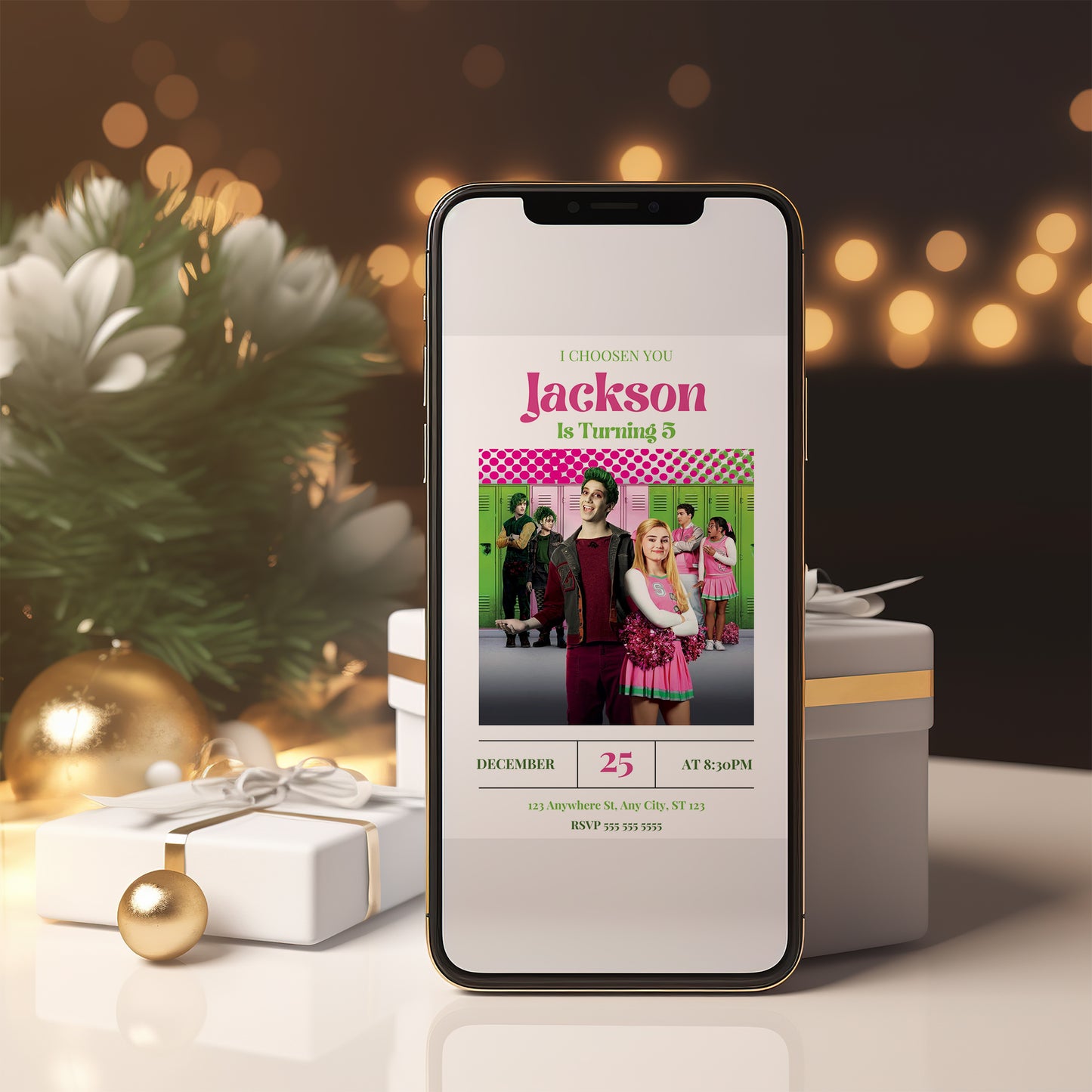 Disney Zombie Birthday Party Invitations - CreativeRino