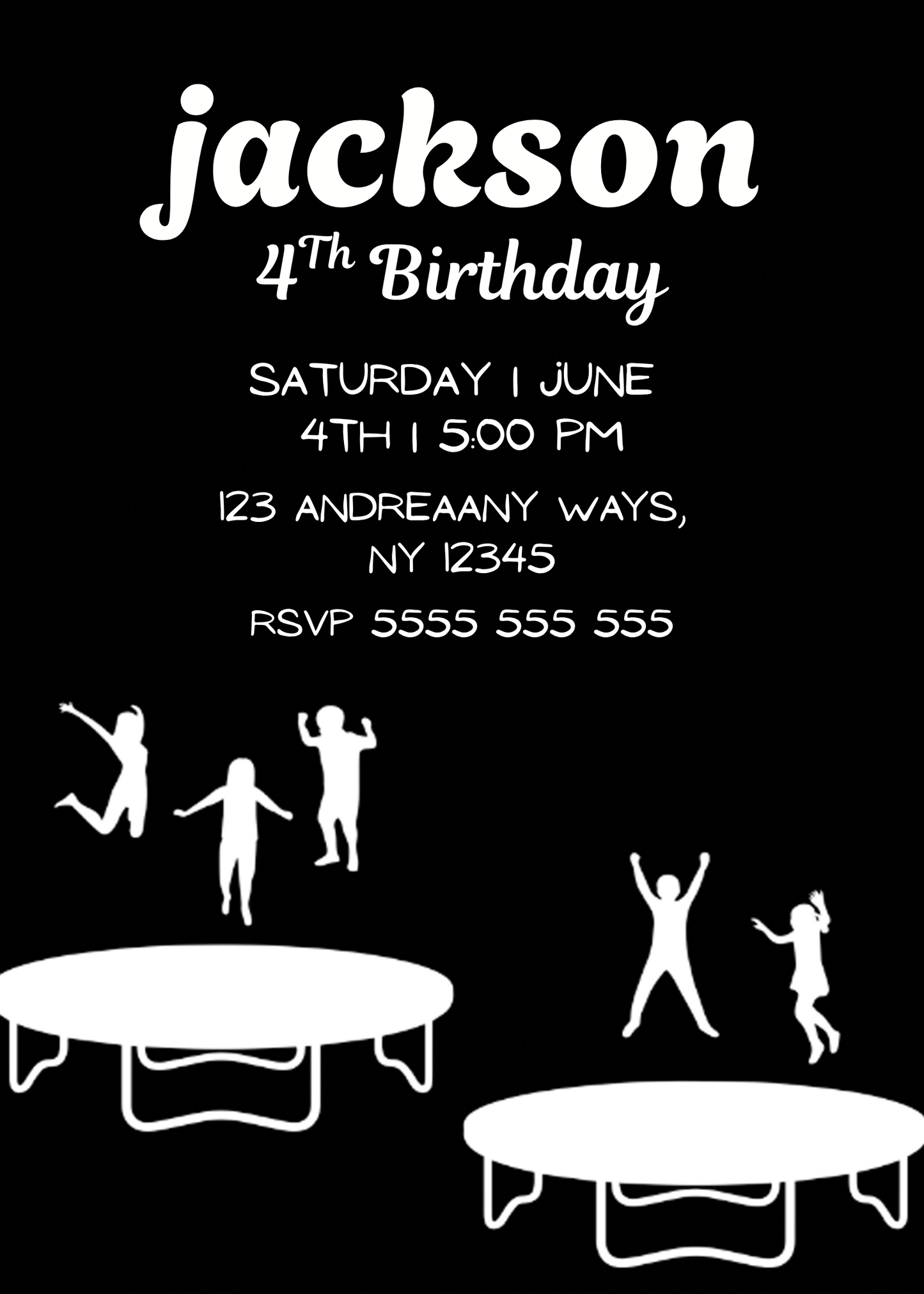 Altitude Birthday Invitations - CreativeRino