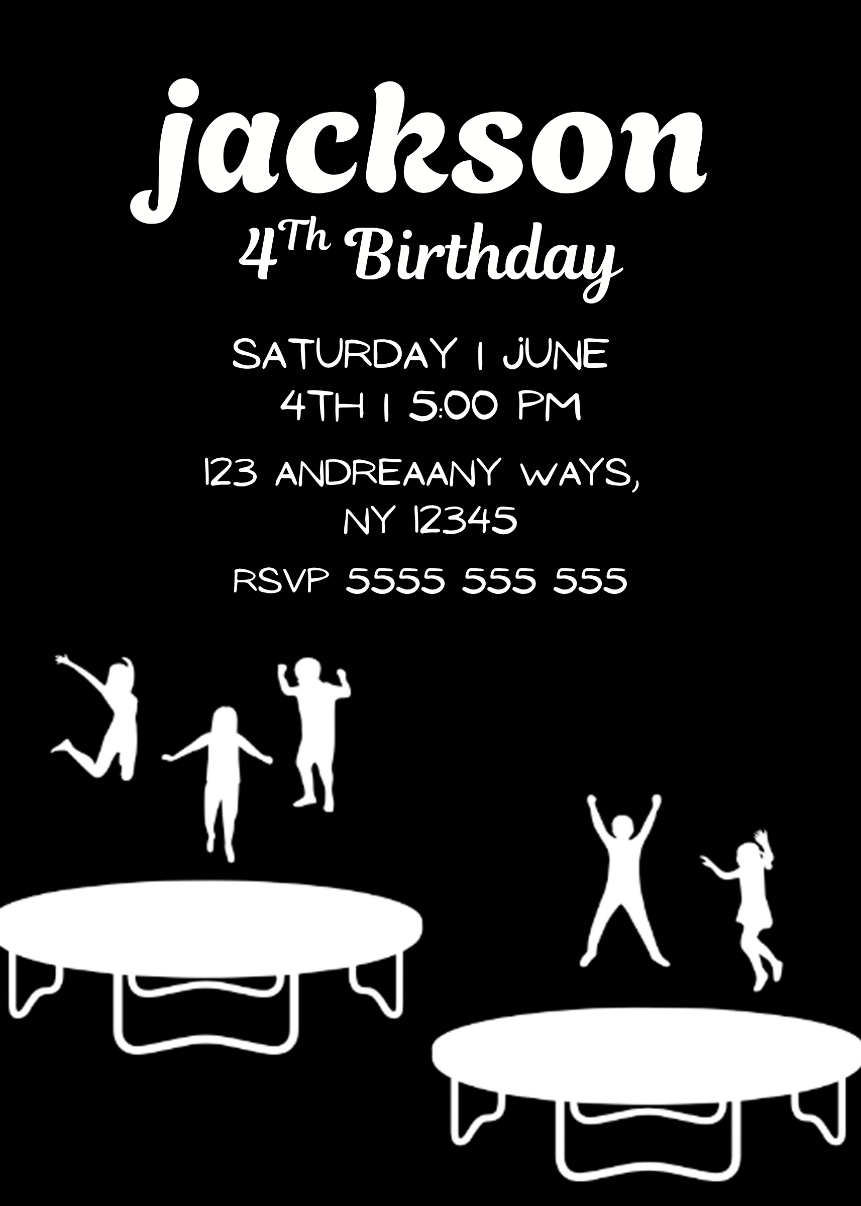 Altitude Birthday Invitations - CreativeRino