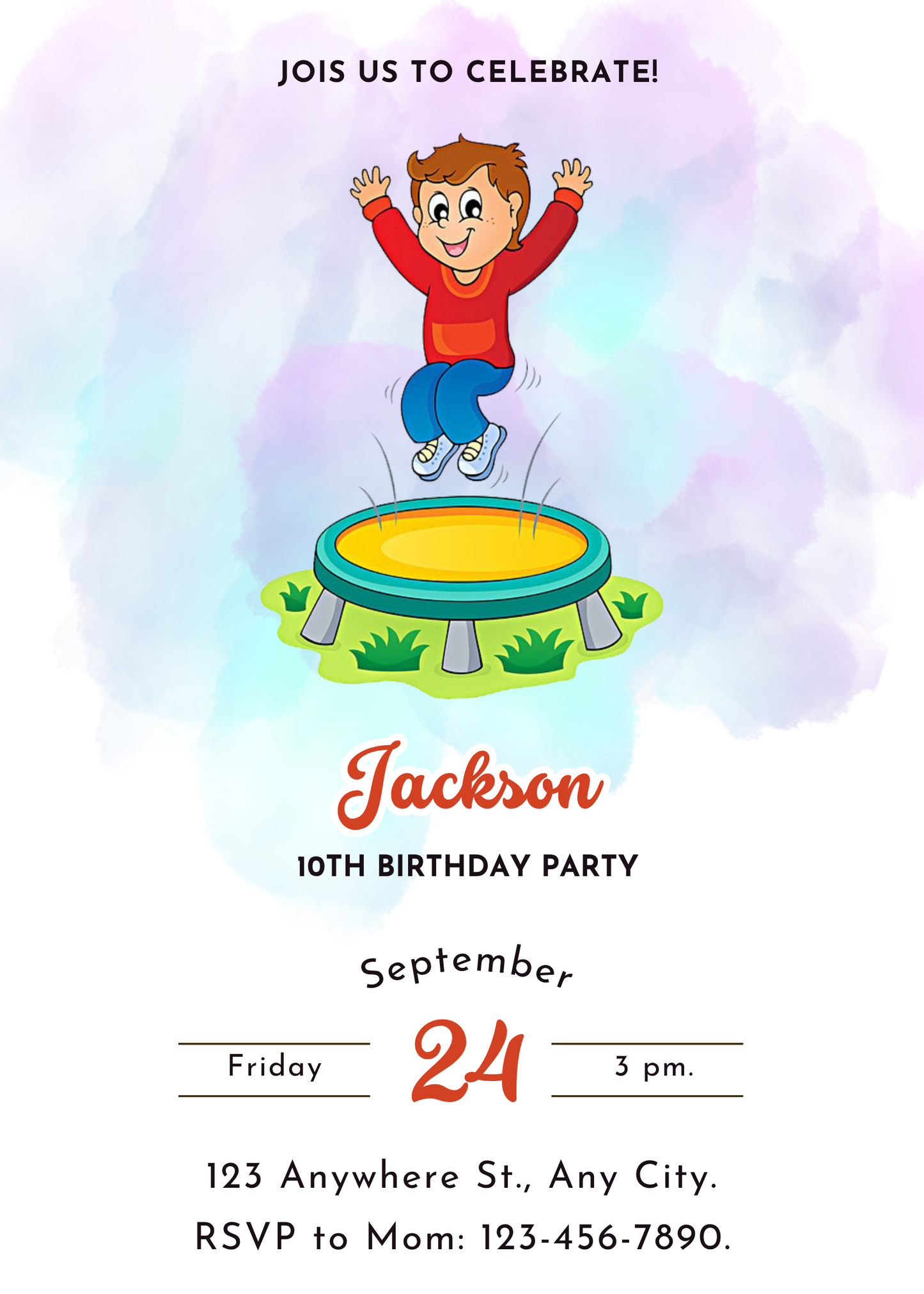 Altitude Party Invitation - CreativeRino