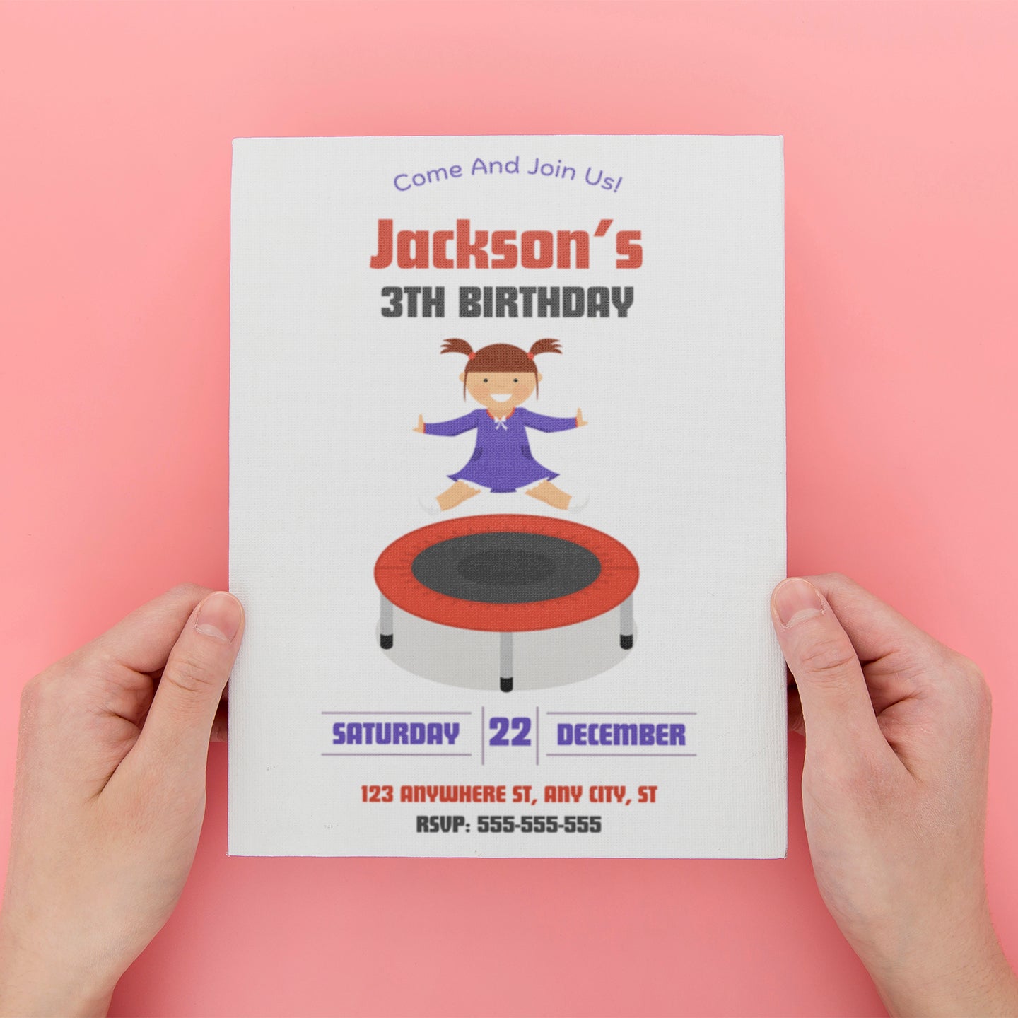 Altitude Birthday Party Invitation - CreativeRino