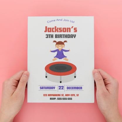 Altitude Birthday Party Invitation - CreativeRino